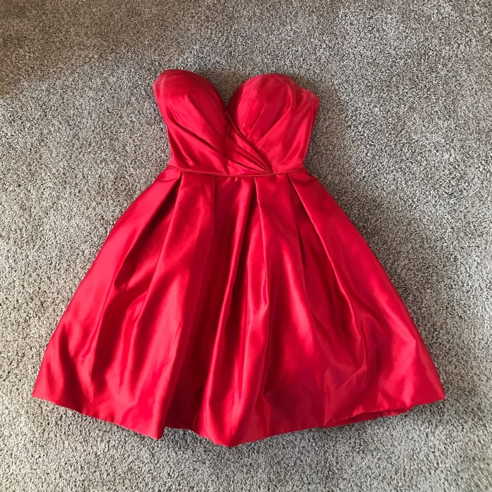 Sherri Hill Red Prom/Formal Dress